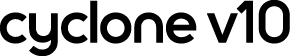 Logo de la aspiradora Dyson Cyclone V10